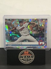2019 Topps Chrome Sapphire Jon Edwards Cleveland Guardians