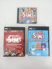 PC Game The Sims Expansion Three-Pack Vol 1 Complete Collection Lot of 3 Read