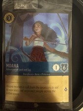 Disney Moana Lorcana Cinemark Promo Card 26/P2 Sealed, Theater Exclusive