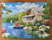 Master Pieces Lakeside Memories 300 Large Piece Puzzle
