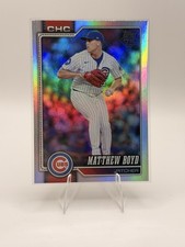 2026 Topps Series 1 Baseball Flagship #51 Matthew Boyd Rainbow Foil