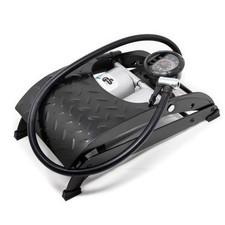 Maibaum MP791 Doppel Schwerlast Fußpumpe Luftpumpe für Auto & Fahrrad Reifen