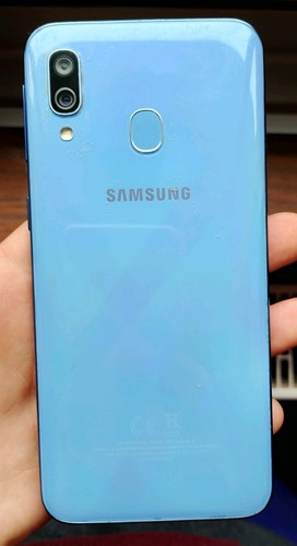 Samsung Galaxy A40 64 GB Blau Test/Austausch – Defekt Bildschirm Für Ersatzteile