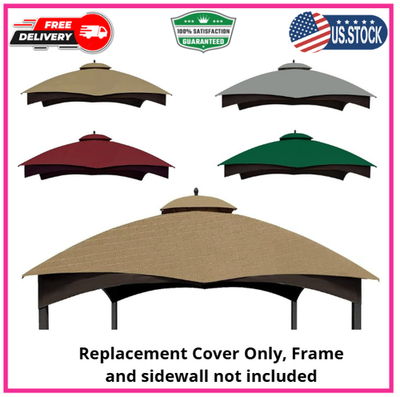 #ad Replacement Top for Lowes Allen Roth 10X12 Gazebo Model #GF 12S004B Khaki $83.84