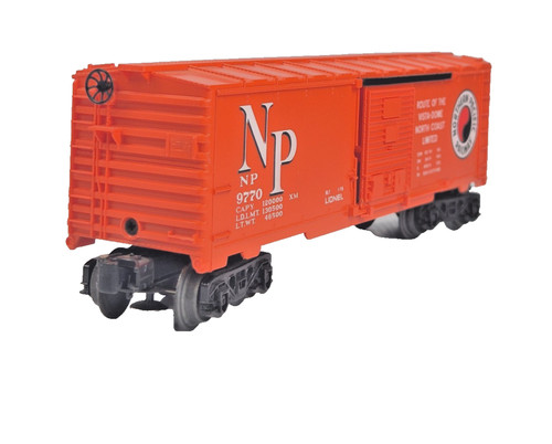 Lionel 6-9770 Spur O Northern Pacific orange Route Vista Kuppel-Güterwagen verpackt. | Zustand: Used