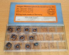 11 JONGEN FP-129 Ti20 Fräsplatten 129-1 Wendeplatten Wendeschneidplatten WSP WP