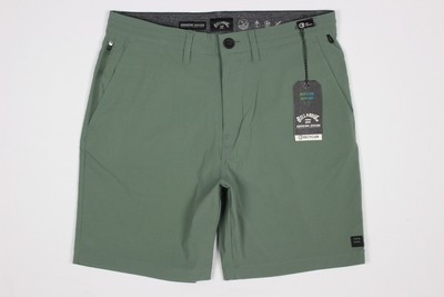 Billabong Men's Surftrek Plus Hybrid Shorts Adventure Surge Green 8'' Inseam