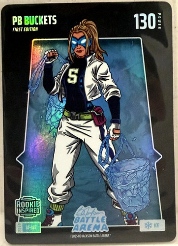 2026 Bo Jackson Battle Arena Battlefoil Paige Beuckers PB Buckets #BF-187 ICE