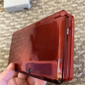 NICE Nintendo 3DS Handheld System - Flame Red With Stylus And Charger USA Ver