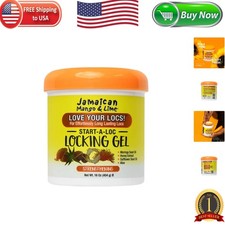 16 oz Start-A-Loc Locking Gel - Moisturizing Firm Hold for Braids  Retwists