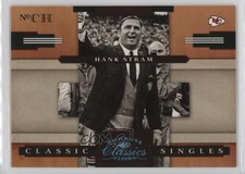 2008 Donruss Classics Classic Singles Platinum 7/25 Hank Stram #CS-15 7v7