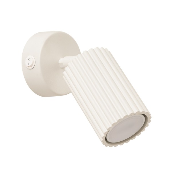 Minimalistisch Wandleuchte Karbon Aluminium Beige GU10 LED Sollux Lighting-image