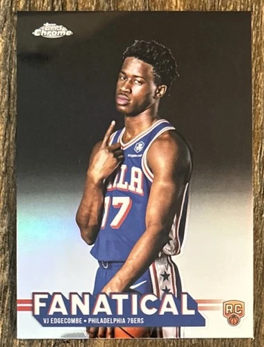 2025 Topps Chrome VJ Edgecombe Base (RAW)