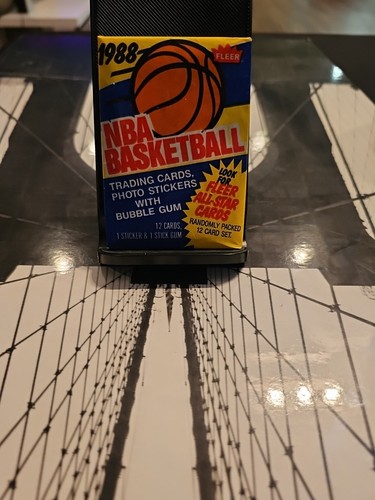 1988 Fleer Basketball Unopened Wax Pack Possible Miller Rodman Pippen Rookie