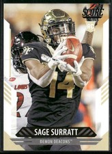 2021 Score Sage Surratt 331 RC