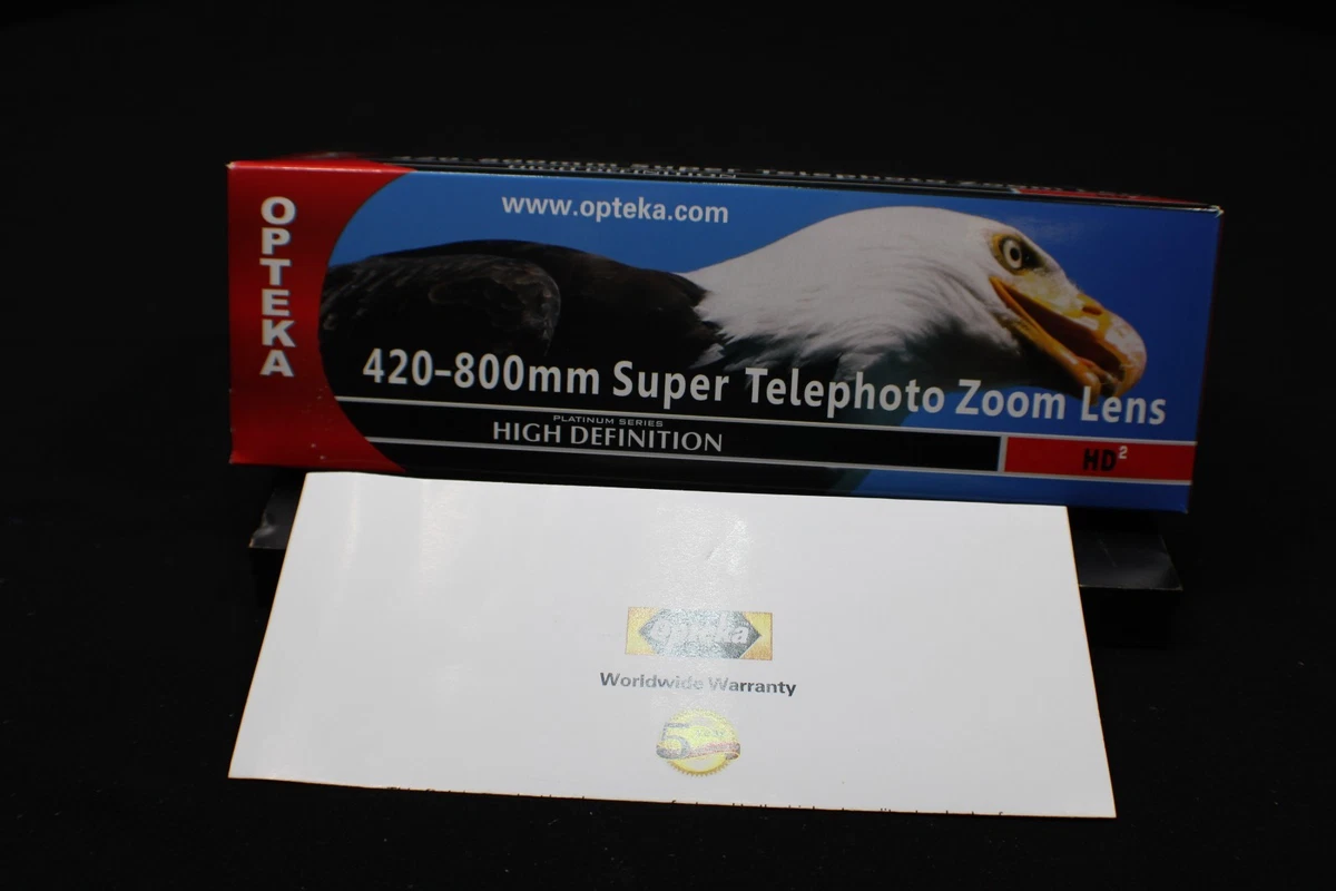 Opteka 420-800mm Focal Camera Lenses for sale | eBay