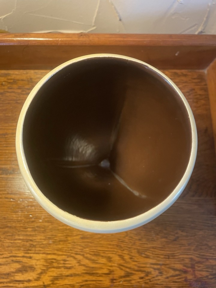 Redwing Pottery Vase Rum Rill #538 Art Deco Spaceship Egg Manhattan ...