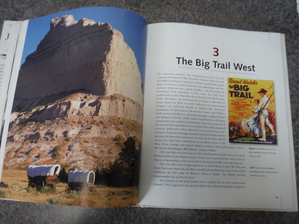 John Wayne’s Wild West Illustrated Hard Cover Book Bruce Wexler 2010 ...