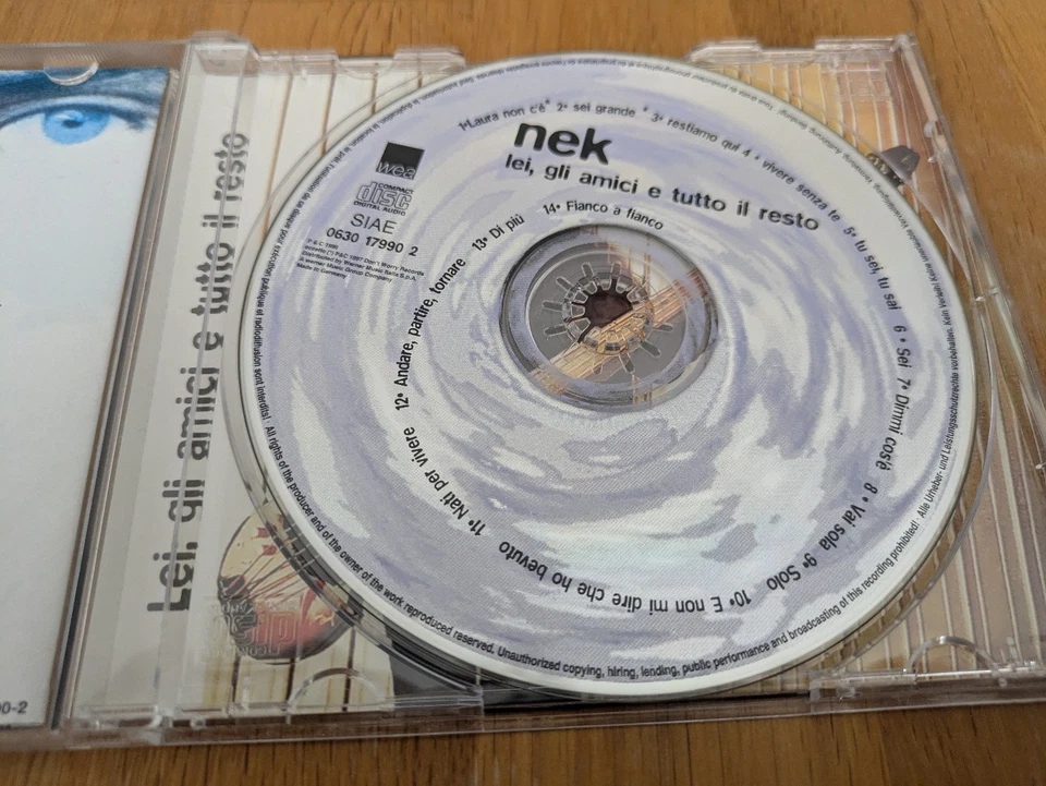 NEK - LEI, GLI AMICI E TUTTO IL RESTO - 1997 Laura non c´e´ - Bild 3 von 4