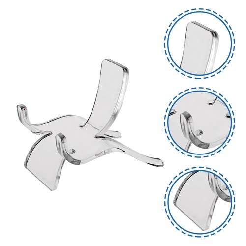  5 sztuk Kryształowa kula Stojaki Stojaki Acyliczne Pionowe Wyświetlacz - Zdjęcie 5 z 12