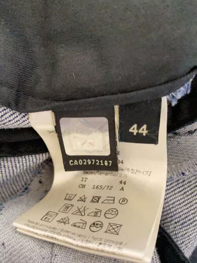 FENDI/Slacks/Jeans/Size 44/Cotton/Blue/Solid/PR12-14-2304 thumbnail 5