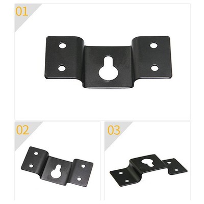 5pcs Universal Speaker Wall Mount Bracket Ceil Stand Clamp Surround Speaker Rear