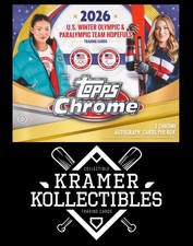2026 Topps Chrome US Winter Olympic Base Cards (1 thru 200) - COMPLETE YOUR SET!