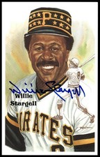 1980 Perez-Steele Hall of Fame #200 Willie Stargell #/10000 Autograph PSA COA