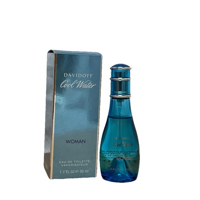 Cool Water by Davidoff 50ml 1.7 Oz Eau De Toilette Spray for Women