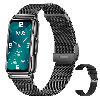 Herren Damen Smartwatch 1.47 Zoll Uhr wasserdicht,Herzfrequenz Fitness Tracker
