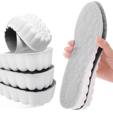 Men Women Invisible Height Increase Insoles Heel Lift Taller Shoe Inserts Pad US