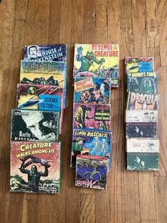 Castle Films 8mm Horror/Sci Fi Lot B&W Mummy Tarantula Frankenstein