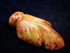 Old Nephrite Jade Stone Carved HongShan Culture Ancient Eagle Immortal #02062603 — photo 5