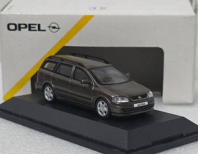 Opel Astra G Caravan 1998 Brown 1:43 Schuco 17 99 531 Dealer