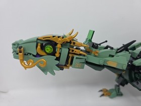 LEGO Ninjago Movie Green Mech Dragon 70612 99% Complete Build No Minifigs