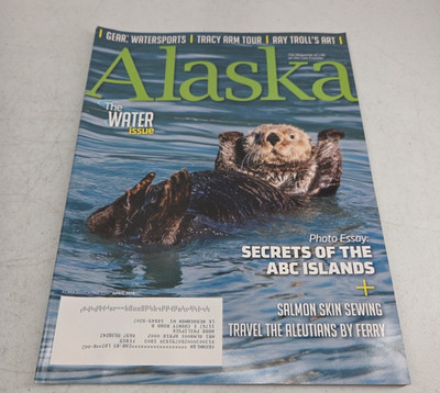 Alaska Magazine April 2018 ABC Islands Secrets Salmon Skin Sewing Aleutians