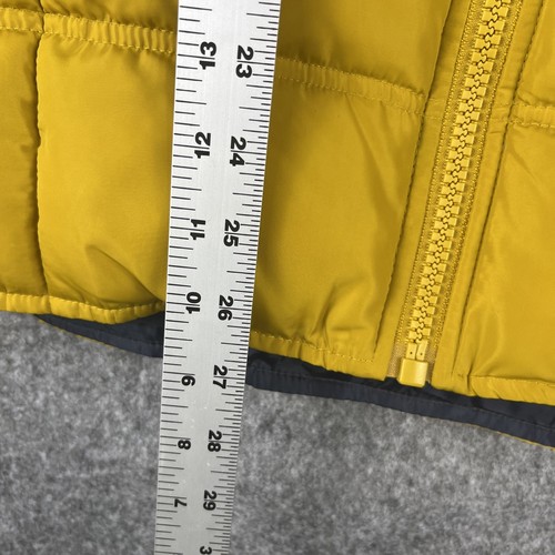 Goodfellow Co Yellow Puffer Vest Men’s Size Large - Picture 6 of 9