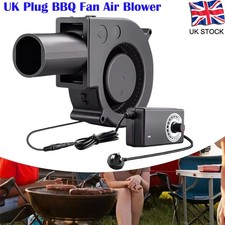 12V Electric BBQ Blower Fan for Outdoor Camping Barbecues Fire Bellow Wood Stove