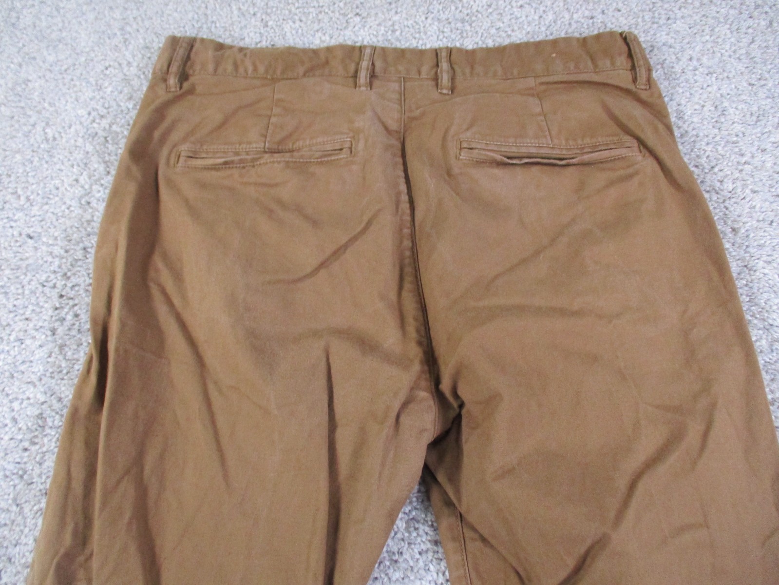 Label Of Graded Goods H&M Mens Dress Pants 31 Skinny Fit Brown Cotton Blend thumbnail 11