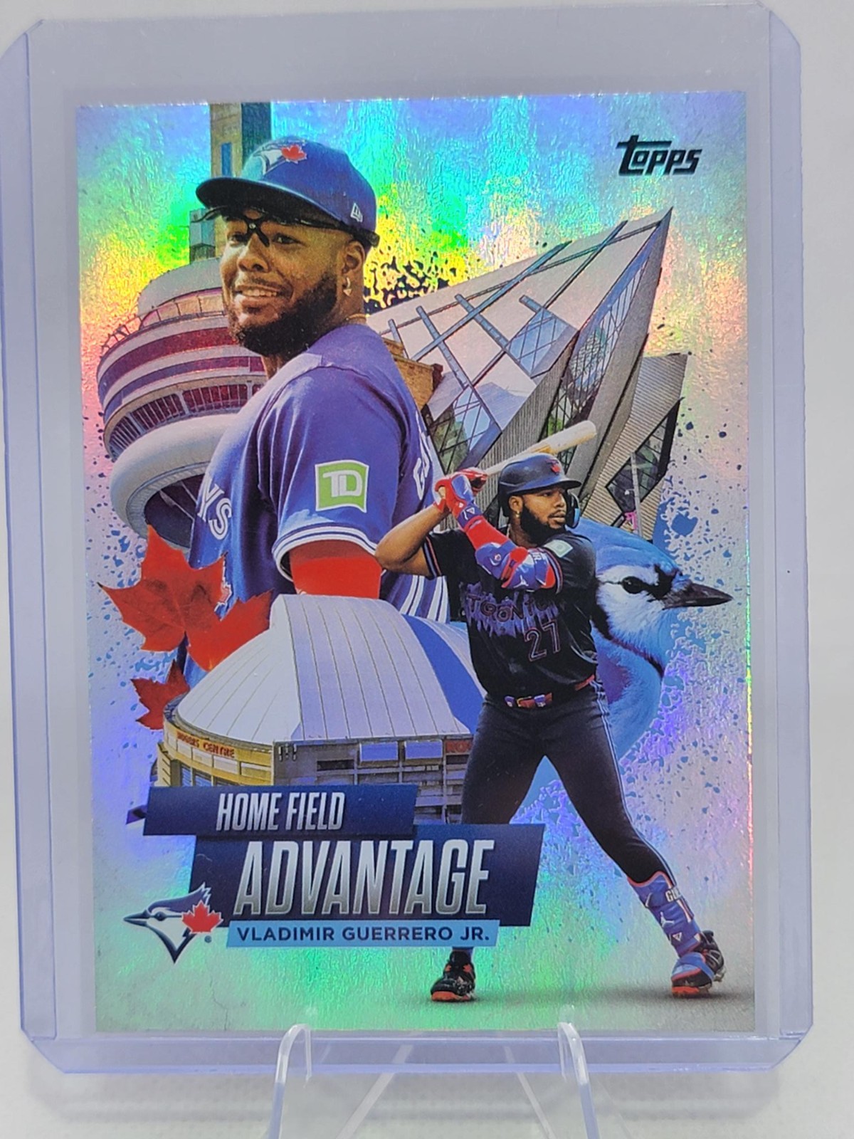 2025 Topps Chrome Vladimir Guerrero Jr. Home Field Advantage SSP #HA-38 Case Hit