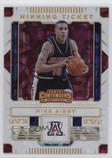 2020-21 Contenders Draft Picks Winning Tickets Cracked Ice 11/23 Mike Bibby 0f21