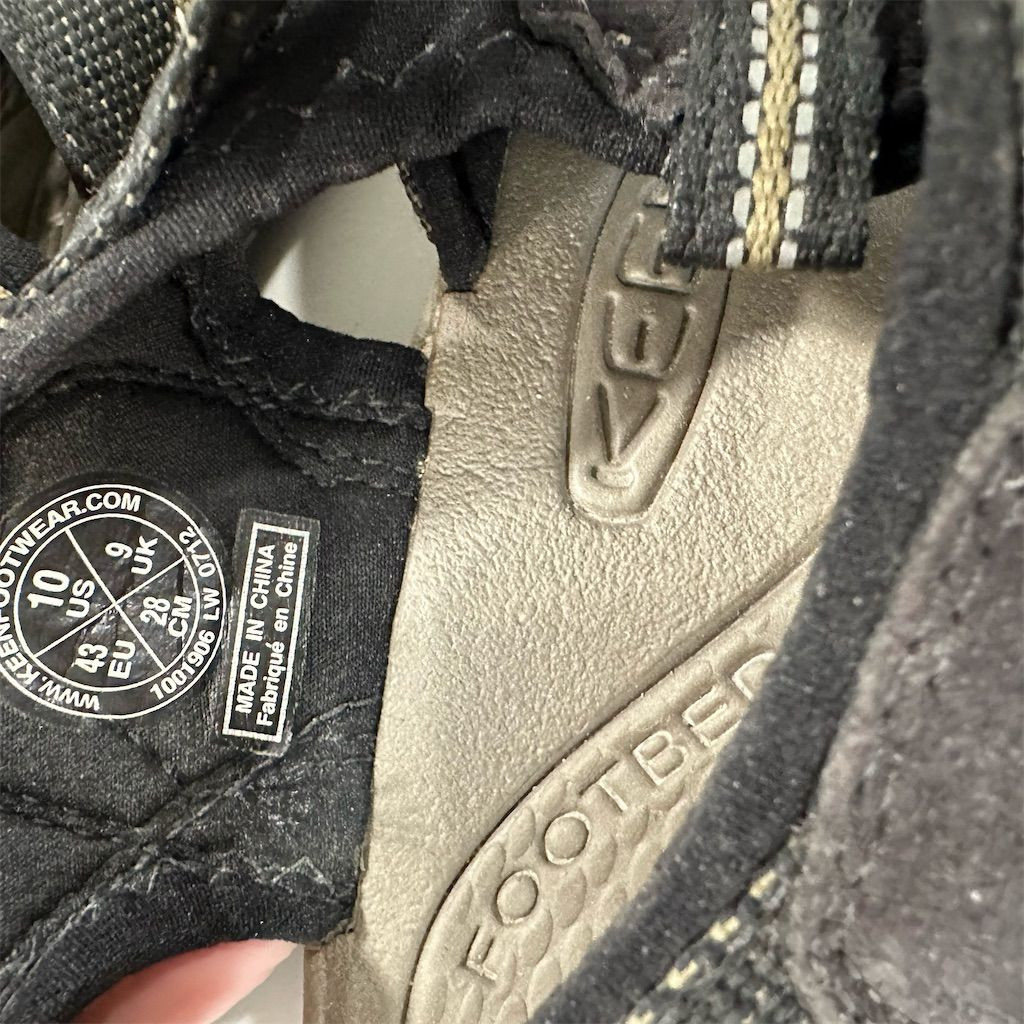 KEEN Sandali da trekking impermeabili uomo Newport H2 marrone taglia 10