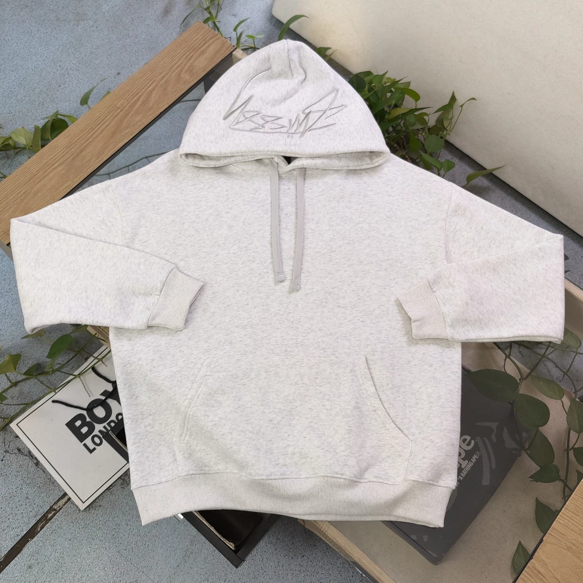 Gray Stussy Cotton Hoodies & Sweatshirts for Men for Sale | Shop 