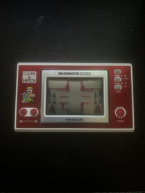 Nintendo Game & Watch Super Mario Bros 1988 Handheld & Mario&rsquo;s Cement Factory