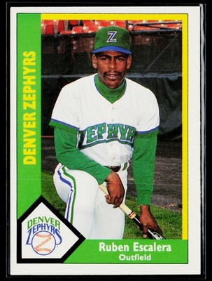 1990 CMC Denver Zephyrs #24 Ruben Escalera