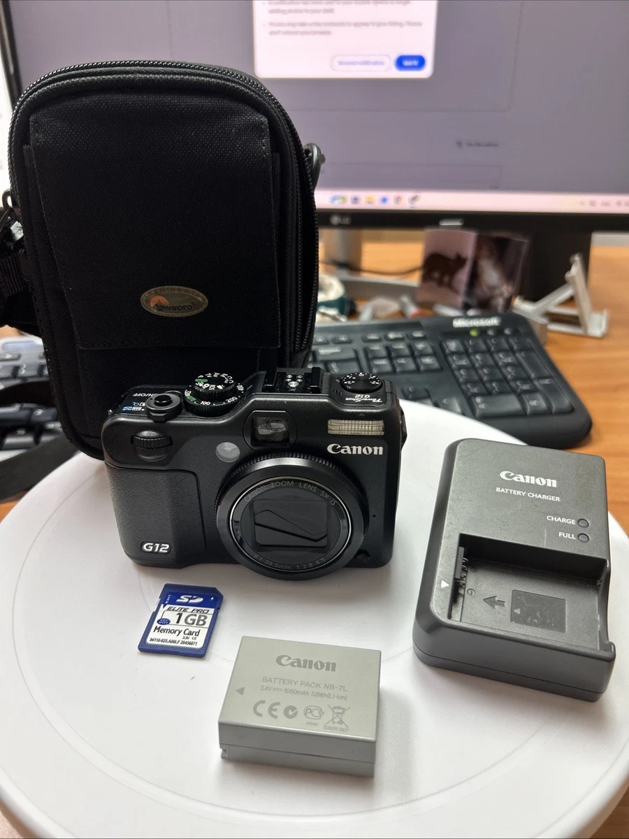 Canon PowerShot G12 3-9.9x Optical Zoom Digital Cameras for Sale