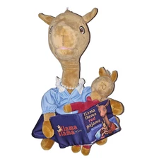 2010s Llama Llama Red Pajama Plush Talking Toy Reads Book Animated