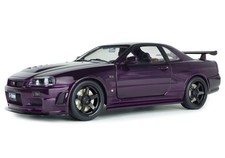 SOLIDO 1/18 Nissan Skyline GT-R (R34) Z-tune 1999 Purple (S1804311)