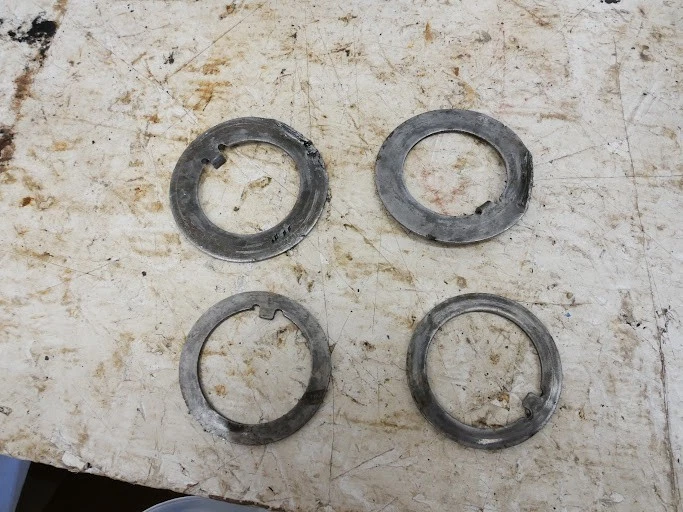 Conjunto de buje 55-71 Jeep Willys CJ5 Dana 25 Foto 2 de 4