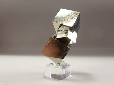 Top Quality Natural Cubic Multi Cube Pyrite Crystal Cluster #23